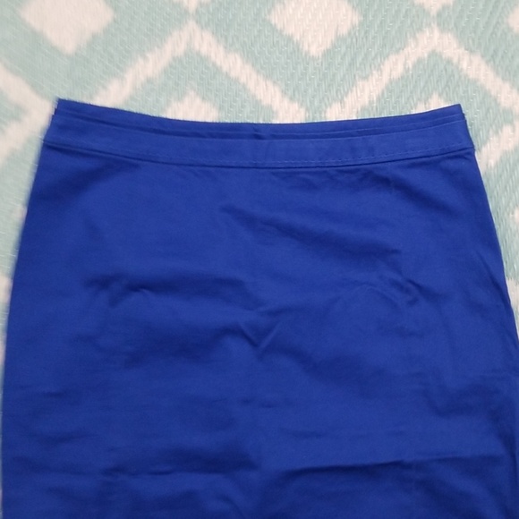 H&M sz 6 Pencil Skirt  Blue - Picture 2 of 6